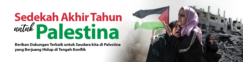 Sedekah Akhir Tahun untuk Palestina