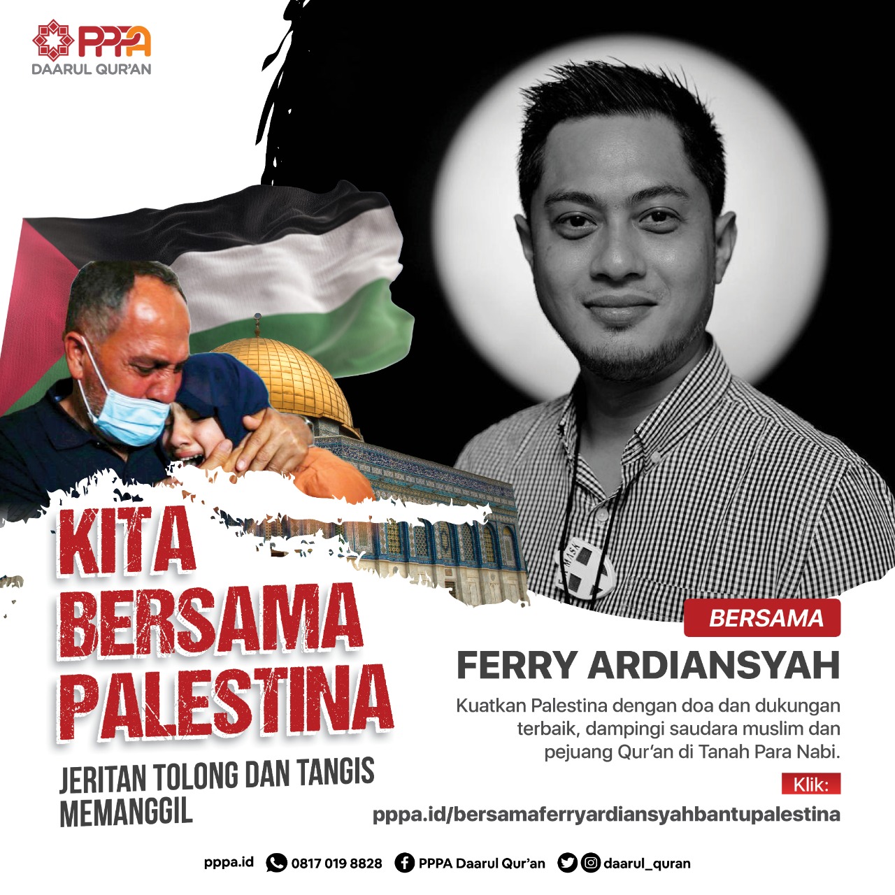Bersama Ferry Ardiansyah Bantu Palestina