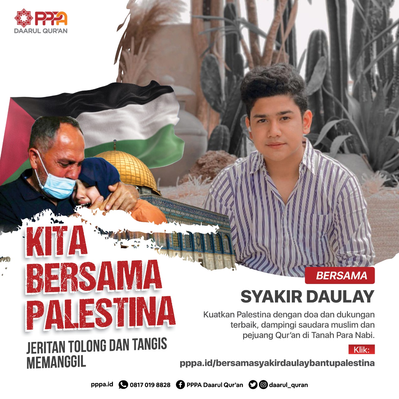 Bersama Syakir Daulay Bantu Palestina