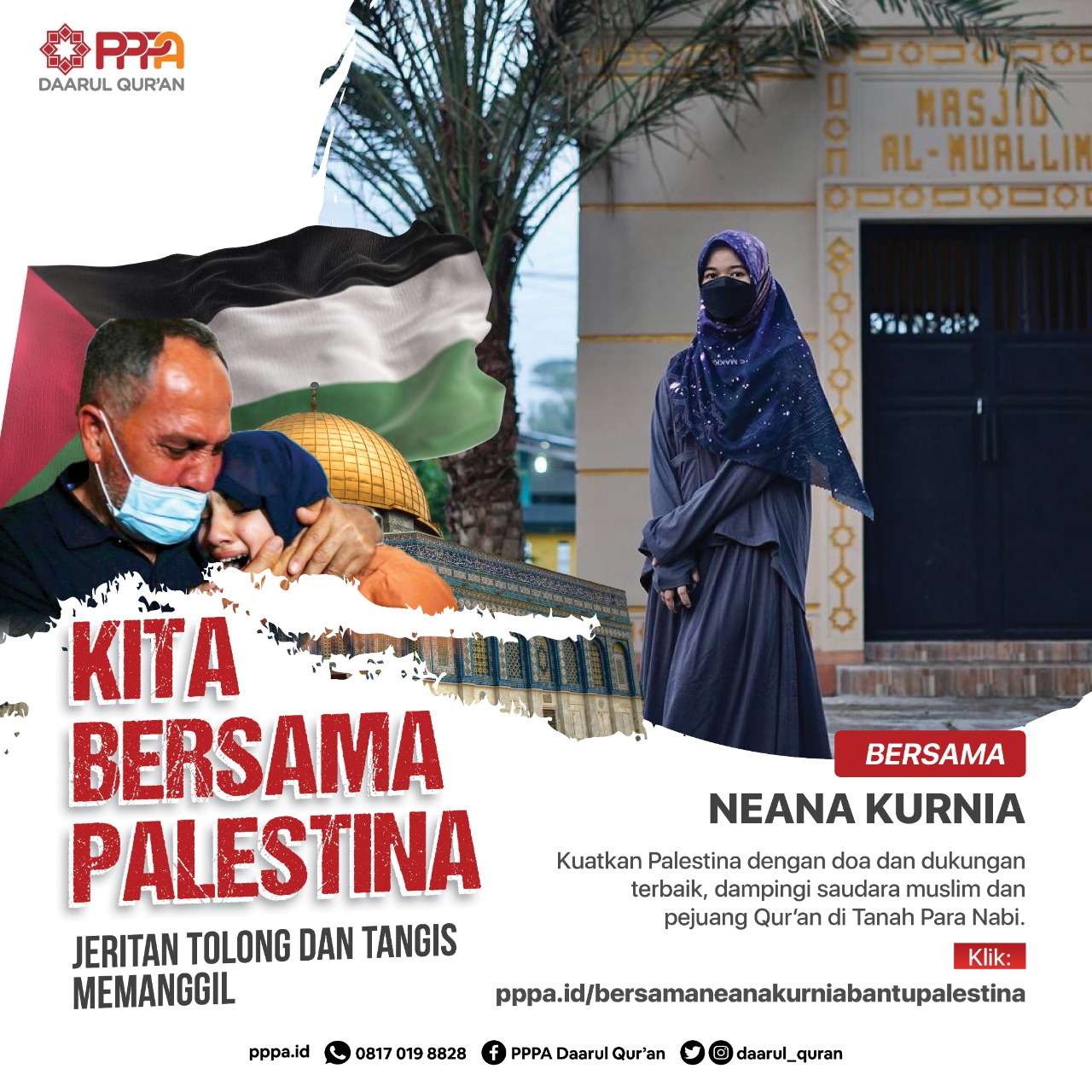Bersama Naena Kurnia Bantu Palestina